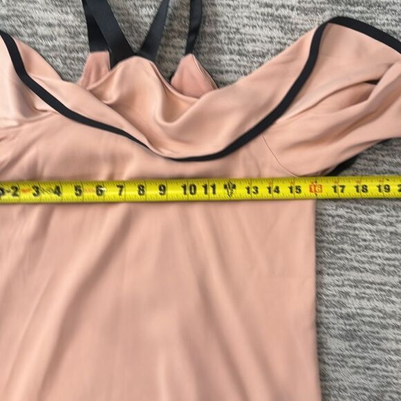 NWT Alexis Malia Off- Shoulder Blush Rose Ruffle Blouse XS Revolve - Picture 10 of 15